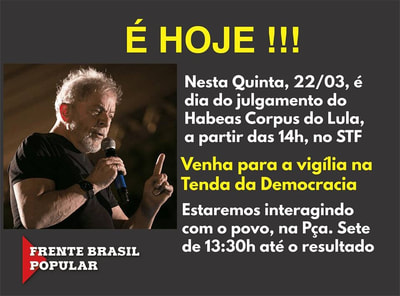 Read more about the article Grande Ato em Defesa de Lula e pela Democracia