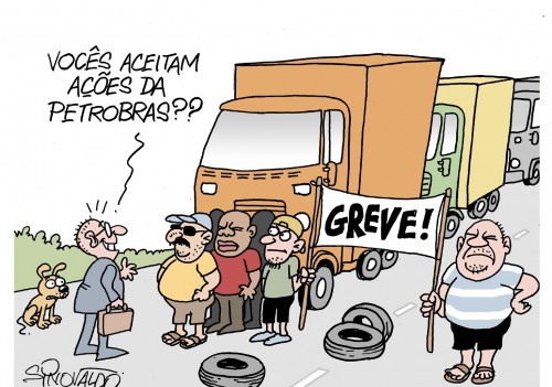 Read more about the article A malandragem das distribuidoras por trás da greve dos caminhoneiros