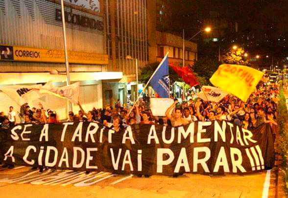 Read more about the article Ato unificado contra o aumento do bilhete do metrô: R$ 3,40 NÃO!