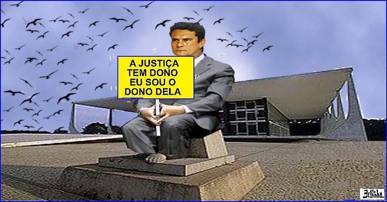Read more about the article Alvo de protestos por prender Lula sem provas, Moro confraterniza com Doria
