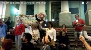 Leia mais sobre o artigo Ato em solidariedade aos grevistas de fome por Lula