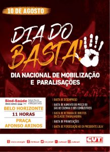Read more about the article Frentes Brasil Popular e Povo Sem Medo convocam às ruas no dia 10