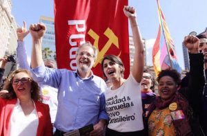 Read more about the article Manuela: “As pessoas querem Lula para que o Brasil volte ao povo”