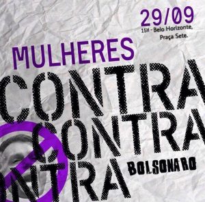 Read more about the article Após mobilização nas redes, voto em Bolsonaro cai a 18% entre mulheres