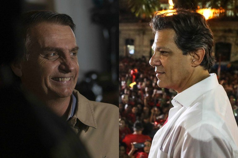 Leia mais sobre o artigo Ibope: Jair Bolsonaro tem 57% dos votos válidos, e Haddad, 43%