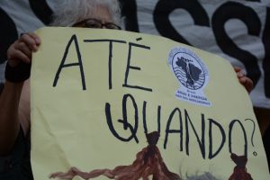 Read more about the article Vale assassina: manifestação contra o crime em Brumadinho