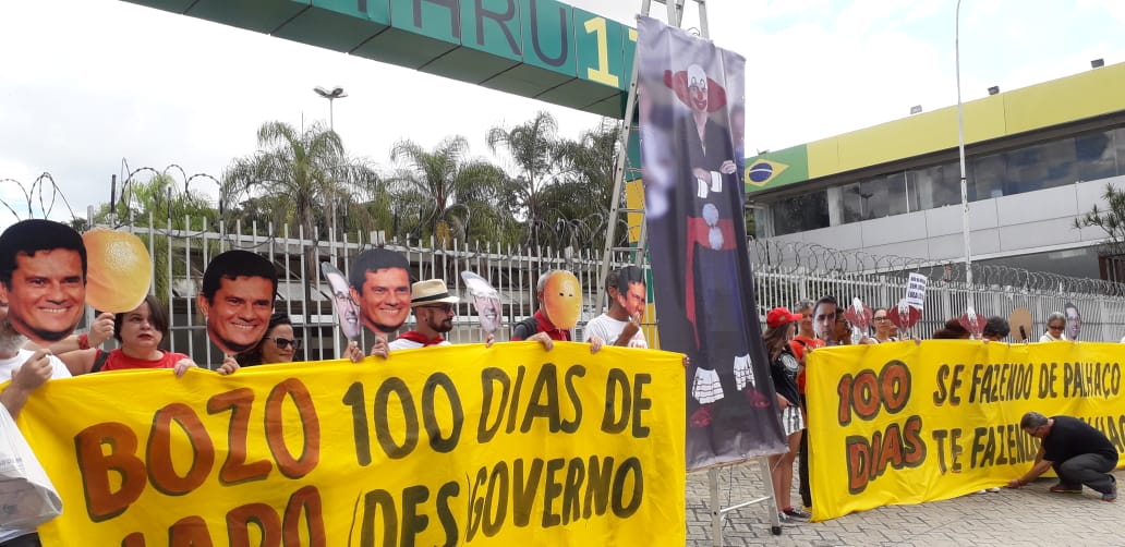 Read more about the article 100 dias de DESgoverno de Bolsonaro é relembrado em BH