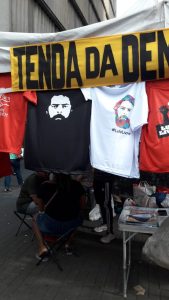 Read more about the article Tenda da Democracia por Lula Livre e contra o retrocesso do Bozo