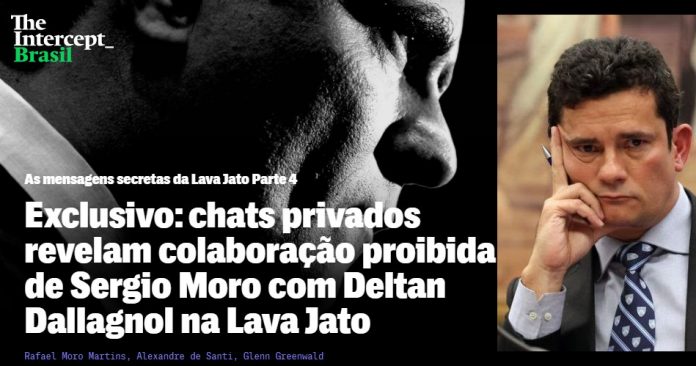 Read more about the article Diálogos revelam colaboração proibida entre Moro e Dallagnol