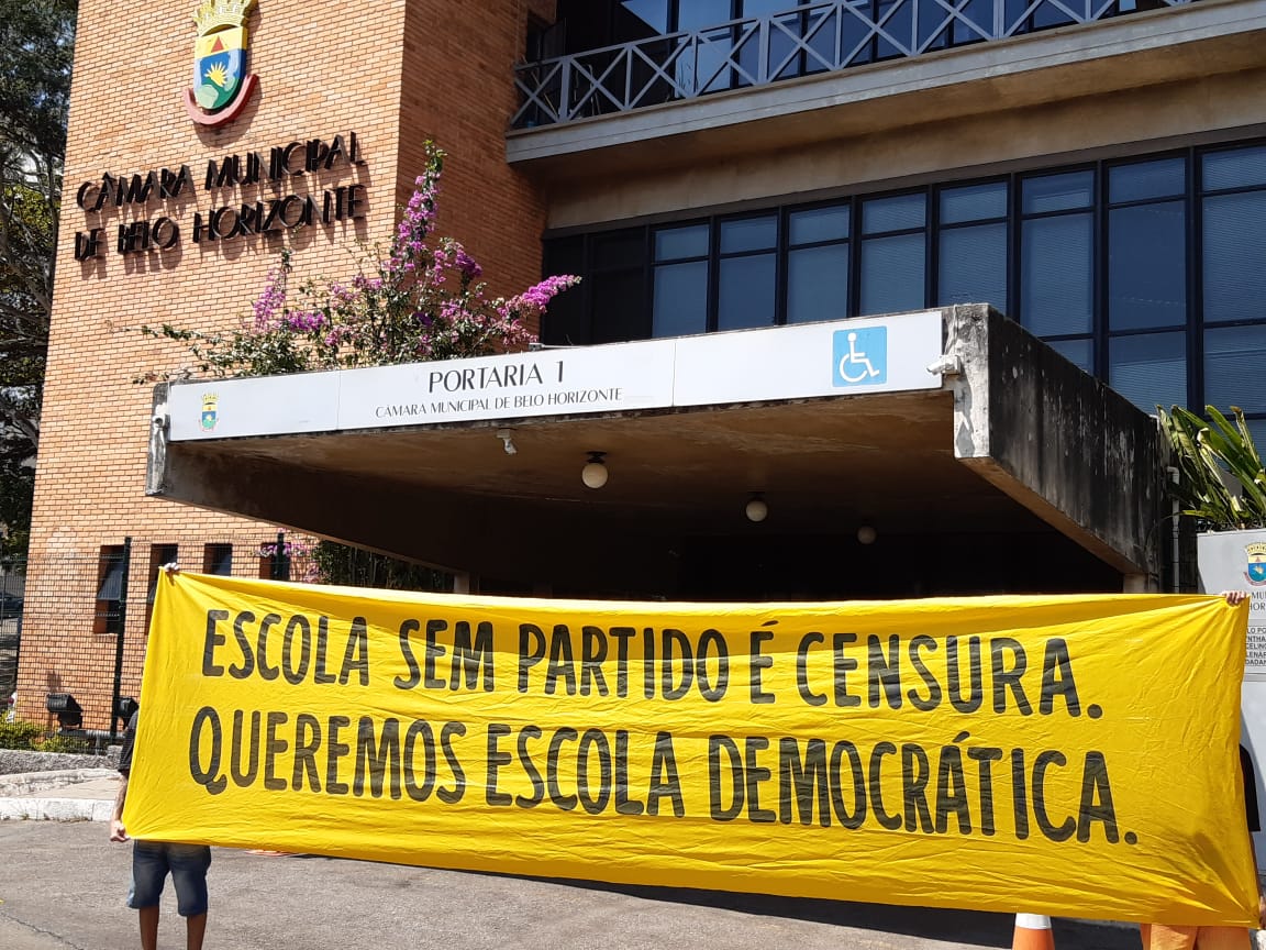 Leia mais sobre o artigo Contra a lei da mordaça em Belo Horizonte