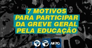 Leia mais sobre o artigo 7 motivos para participar da greve geral em defesa da educação