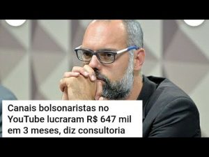 Read more about the article Canais bolsonaristas investigados pelo STF faturam 647 mil reais no Youtube