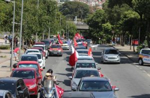 Read more about the article Trabalhadoras e trabalhadores ocupam as ruas de Belo Horizonte no 1º de Maio